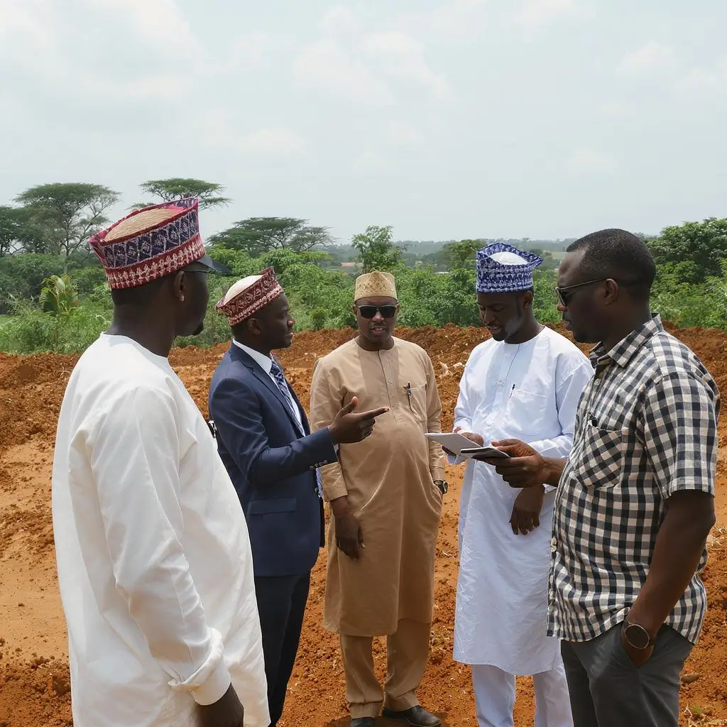 Miradike_agents_are_on_site_inspection_with_clients